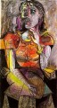 Woman Sitting 3 1938 cubist Pablo Picasso